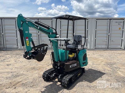 2026 CFG KT13R Mini Excavator - Unused
