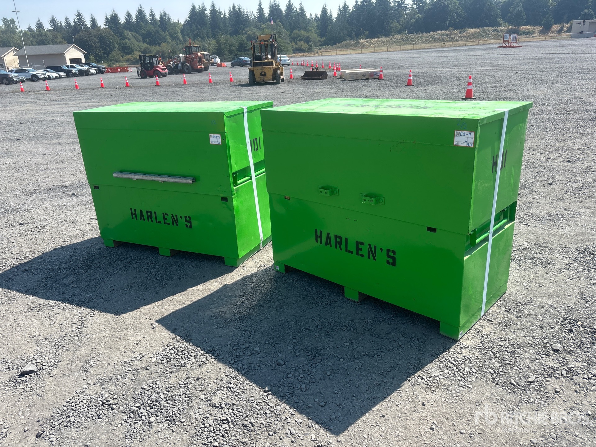 Quantity of (2) Knaack 60 Job Site Box