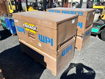Quantity of (2) Knaack 89 bouwplaats opbergcontainer