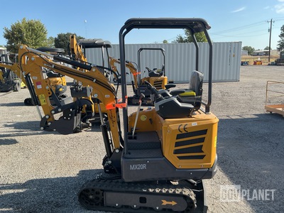 2026 CFG MX20R Mini Excavator - Unused
