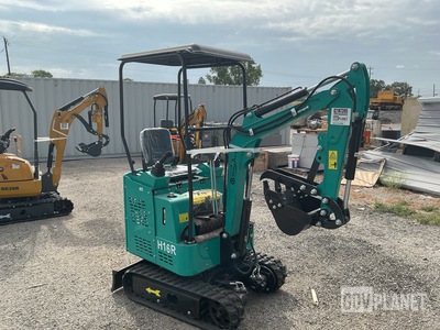2026 CFG H16R Mini Excavator - Unused