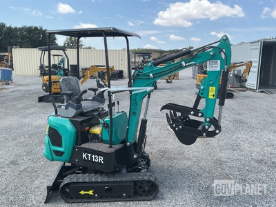 2026 CFG KT13R Mini Excavator - Unused