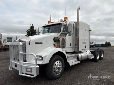 2012 Kenworth T800 6x4 3- Achs Sattelzugmaschine mit Schlafkabine