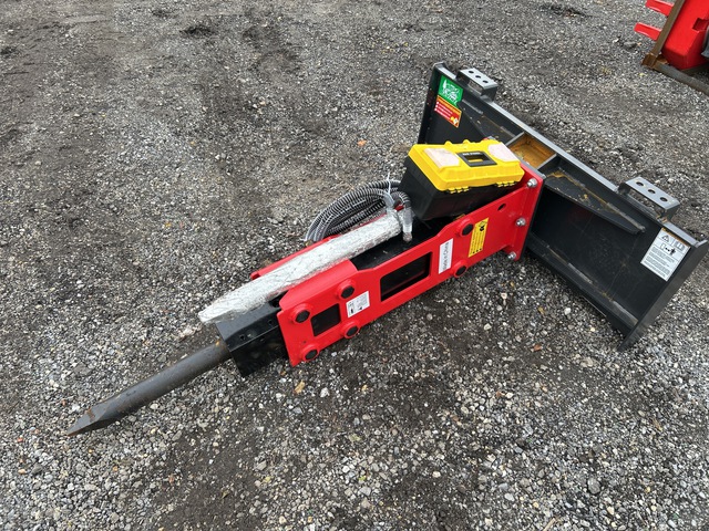 Raytree RMH680 Skid Steer Hydraulic Hammer - Unused Raytree RMH680 Skid Steer Hydraulic Hammer - Unused
