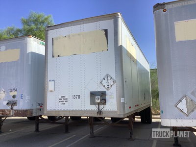 2004 Wabash 28 ft S/A مقطورة فان