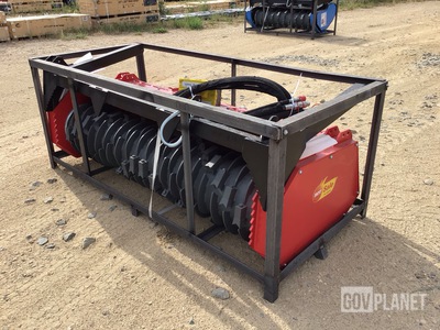 Raytree RMBD72S 72" Skid Steer Drum Mulcher - Unused