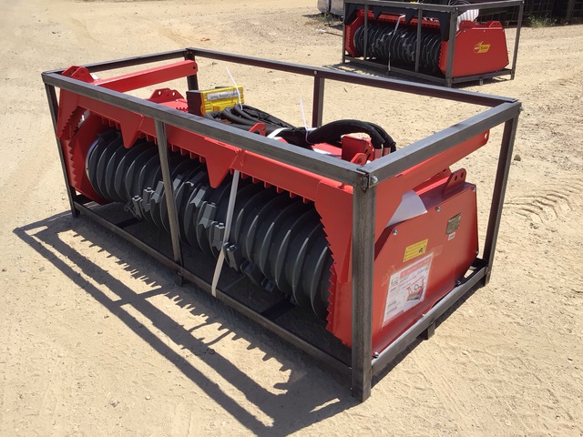 Raytree RMBD72 72" Skid Steer Drum Mulcher - Unused Raytree RMBD72 72" Skid Steer Drum Mulcher - Unused