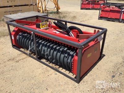 Raytree RMBD72 72" Skid Steer Drum Mulcher - Unused