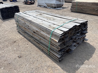 Quantity of (320) 1 x 6 x 8 ft Fence Planks