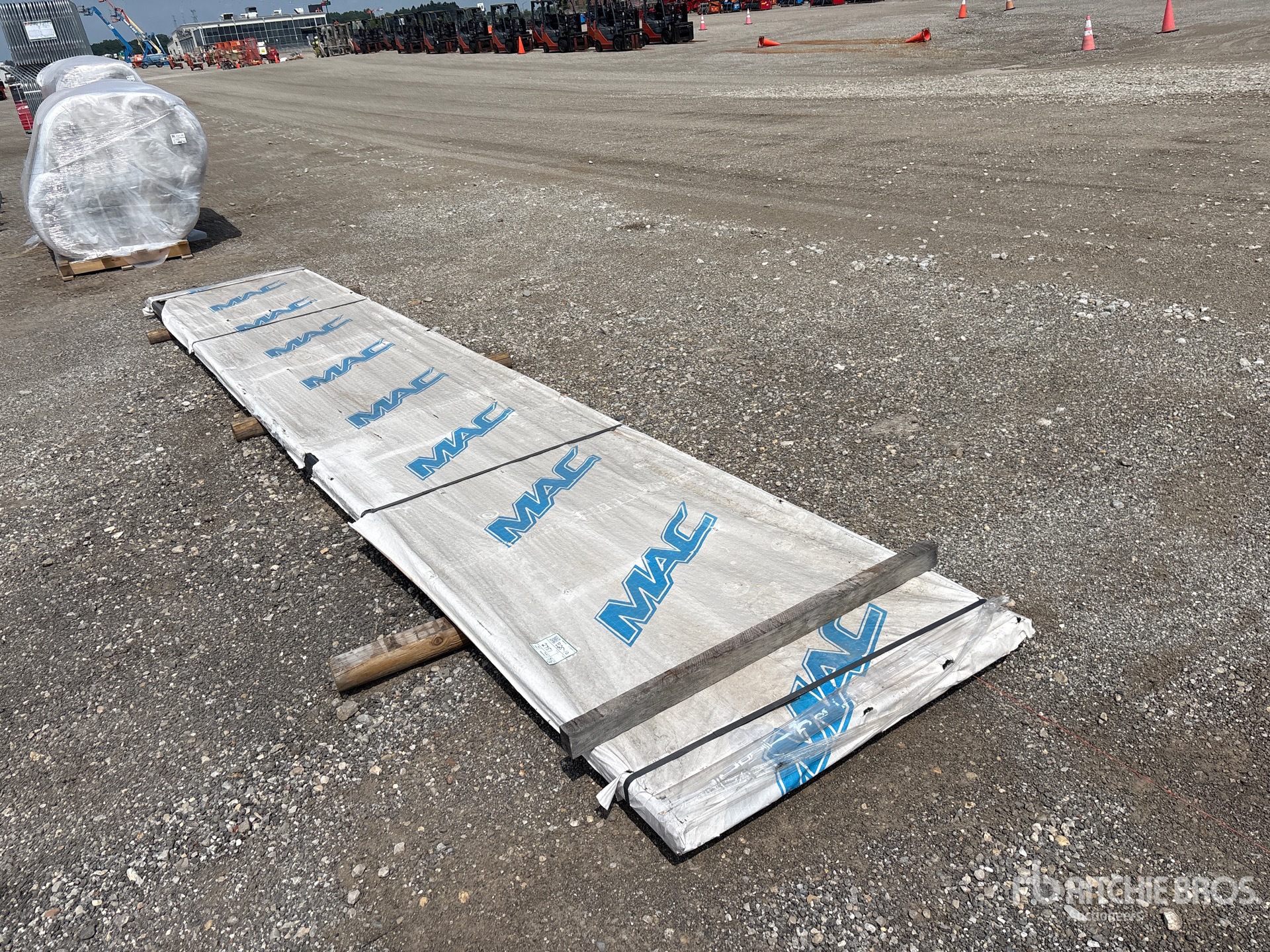 Quantity of (55) 3 ft x18 ft 29Ga Black Roofing