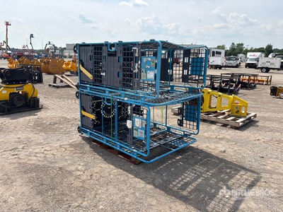 Quantity of (2) Roll Cage Carts