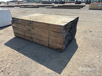 Quantity of (189) 2 ft x 6 ft x 92 in 5/8 SPF Timmerhout