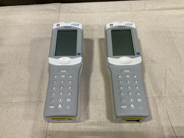 (2) Abbott i-Stat1 Blood Gas Analyzers