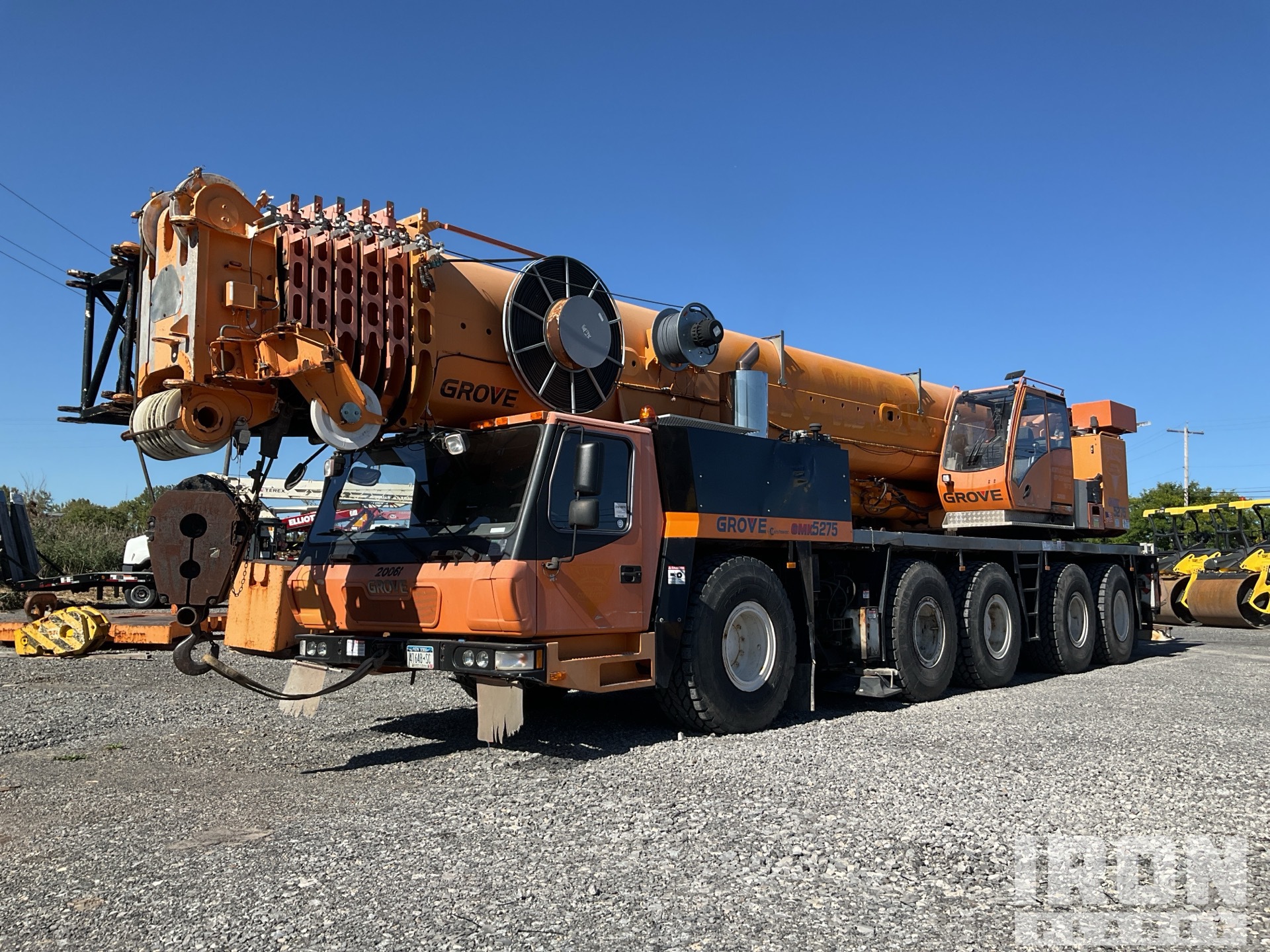 2009 Grove GMK5275 275 t 10X6X10 All Terrain Crane