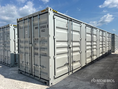2026 40 ft High Cube Multi-Door Storage Container