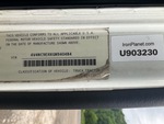 General Appearance with Motor Vehicle Safety Standards Label