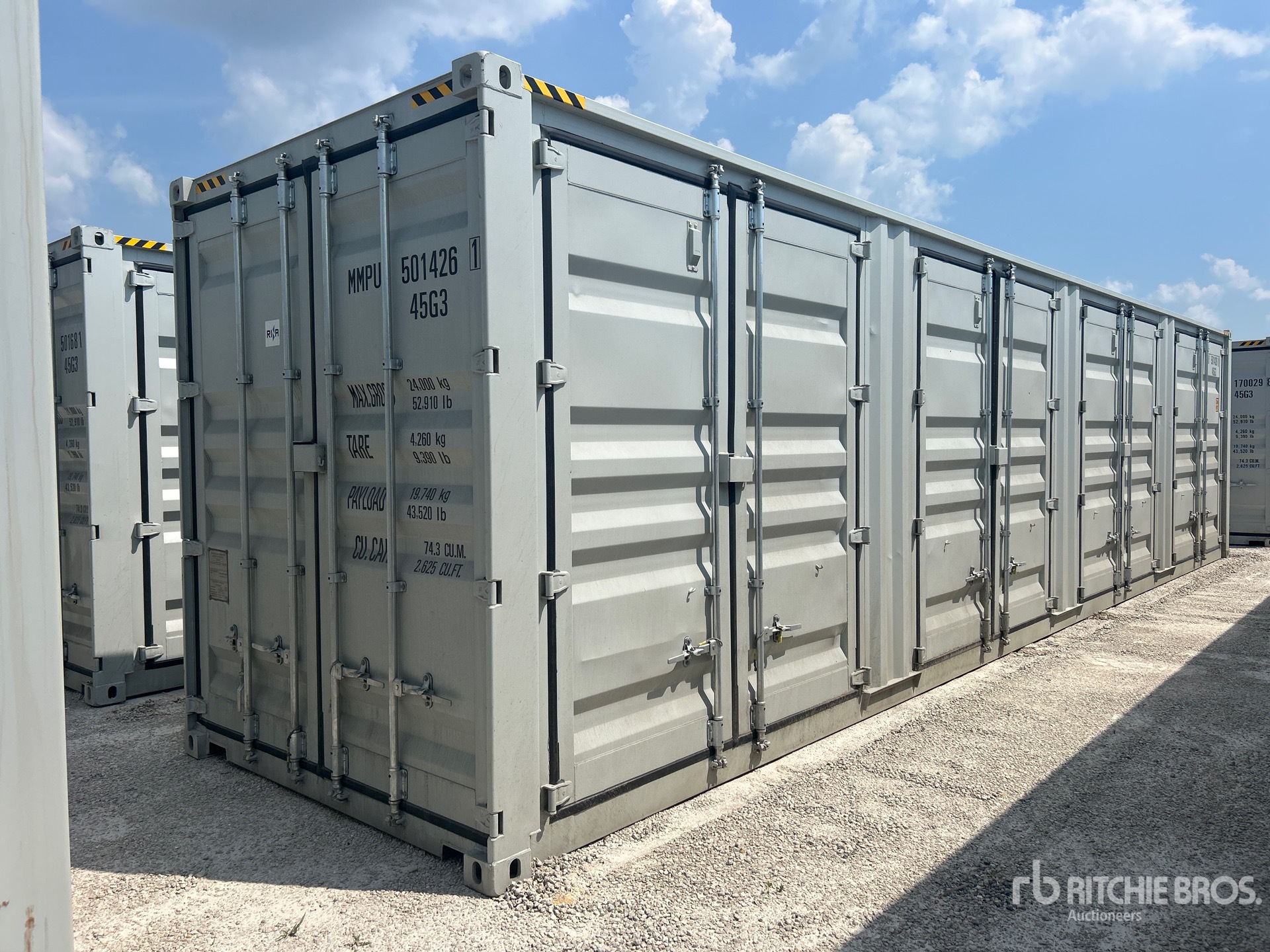2026 40 ft High Cube Multi-Door Storage Container (Unused)