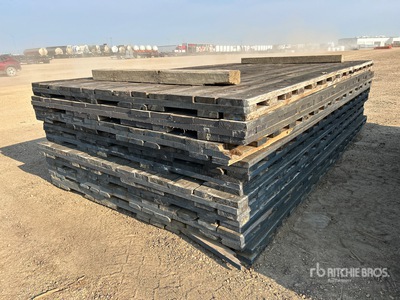 Quantity of (9) 7 ft x 12 ft Wooden Access Site سطح