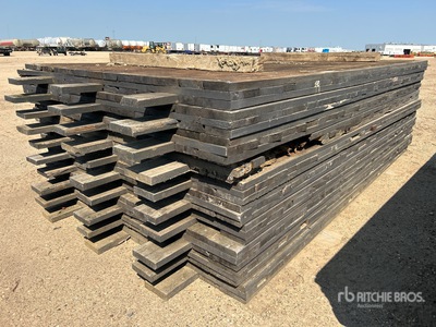 Quantity of (10) 7 ft x 12 ft Wooden Access Site سطح