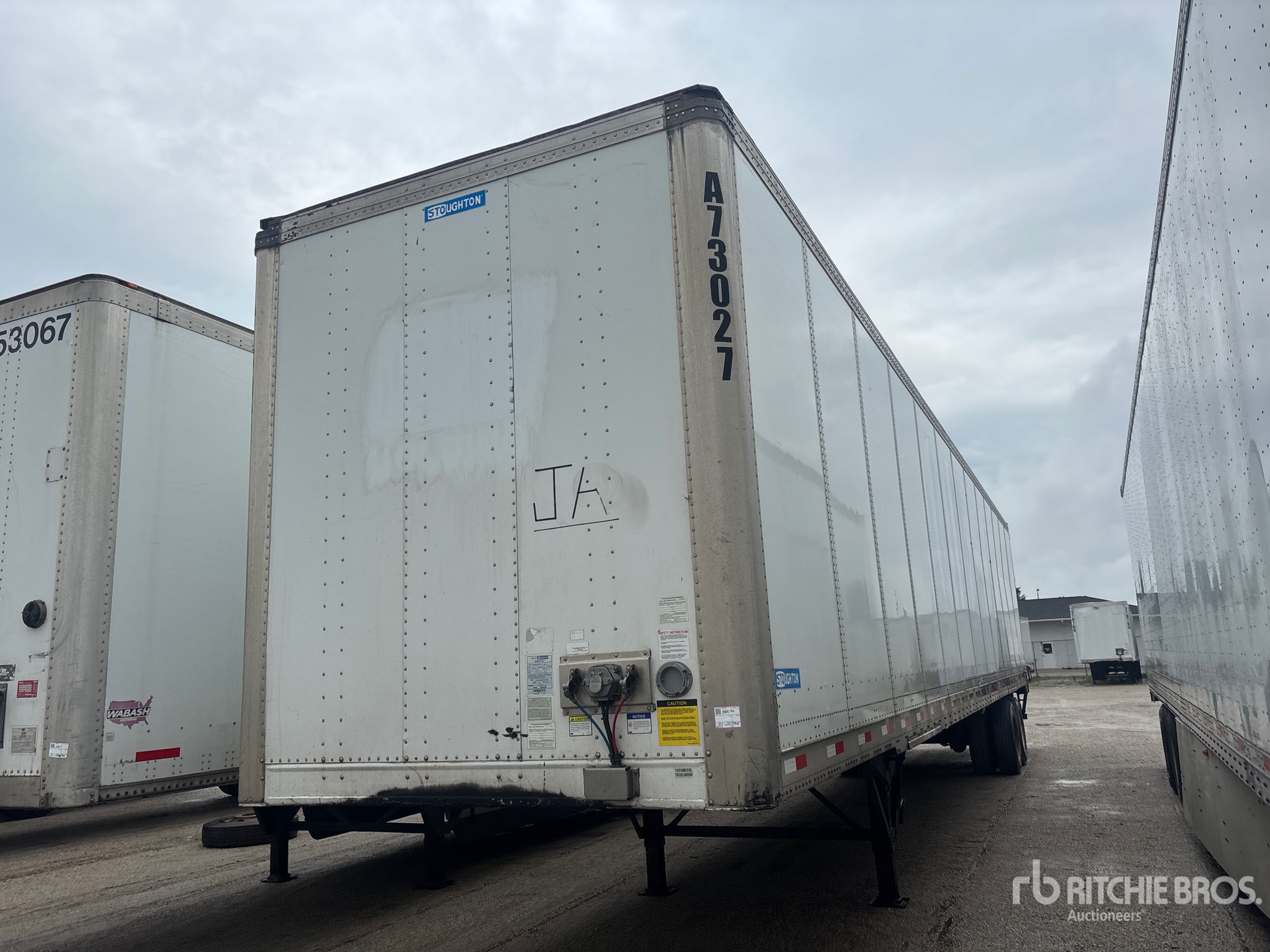 2022 Stoughton ZGPVW-535T-S-C-AR 53 ft x 102 in T/A Van Trailer