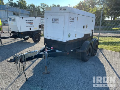 2018 (unverified) Wacker G50 T4F 38 kW Mobile Generator set