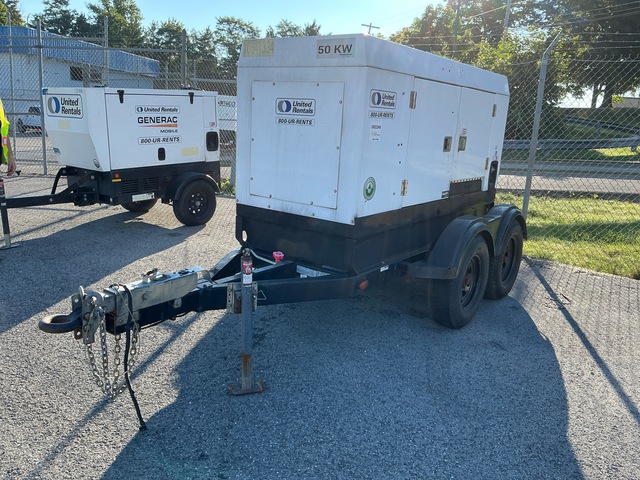2018 Wacker Neuson G50 T4F 38 kW Mobile Generator Set