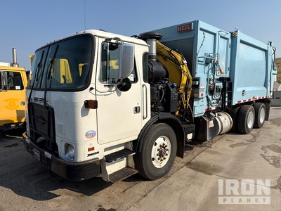 2013 Autocar Xpeditor 6x4 Side Loader Waste Collection Truck