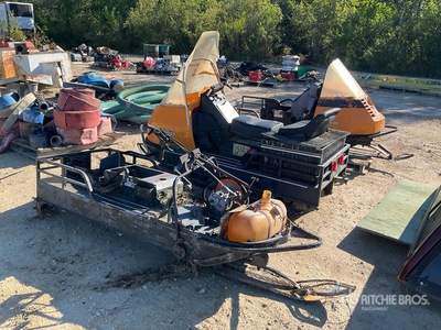 Ski-doo Alpine Quantity of 3 Snowmobile (Inoperable)