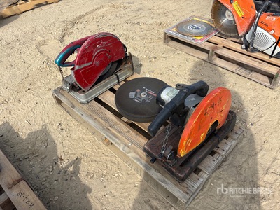 Quantity of 14 in Metal Chop Saws