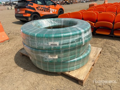 Quantity of (3) Suction Water Hose (Unused)