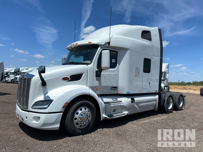 2021 Peterbilt 579 6x4 Cabeza Tractora Cabina Dormitorio