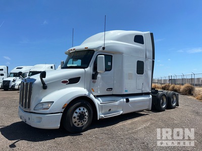 2021 Peterbilt 579 6x4 Cabeza Tractora Cabina Dormitorio