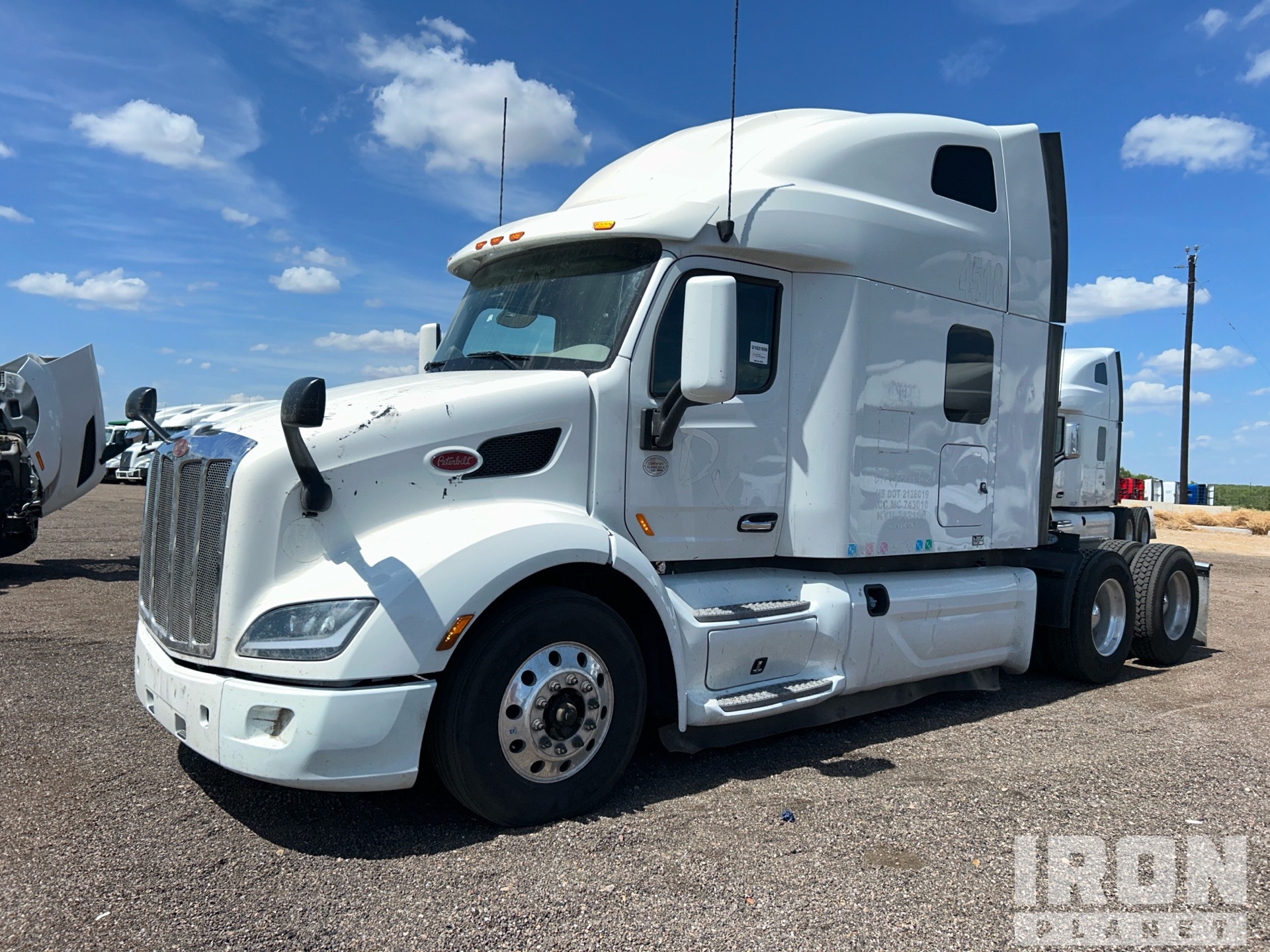 2021 Peterbilt 579 6x4 T/A Sleeper Truck Tractor