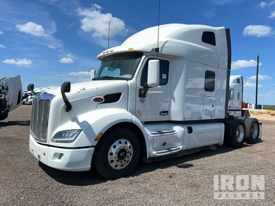 2021 Peterbilt 579 6x4 Cabeza Tractora Cabina Dormitorio