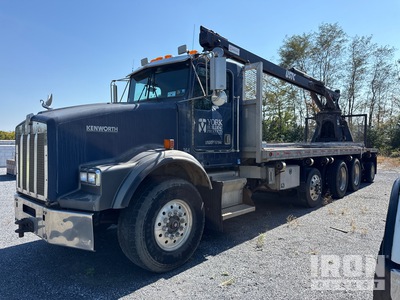 USTC Straight Boom on 1995 Kenworth T800 10x4 Boom Truck (Inoperable)