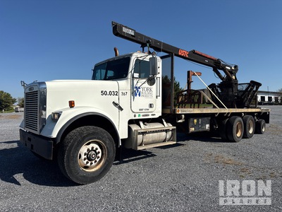 USTC 60-26 6000 lb Straight Boom on 1998 Freightliner FLD120 8x4 Boom Truck