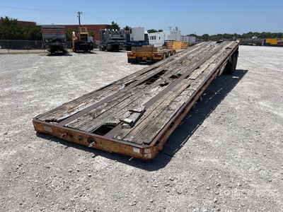 1978 Aztec FCB 42 ft T/A Flatbed Trailer