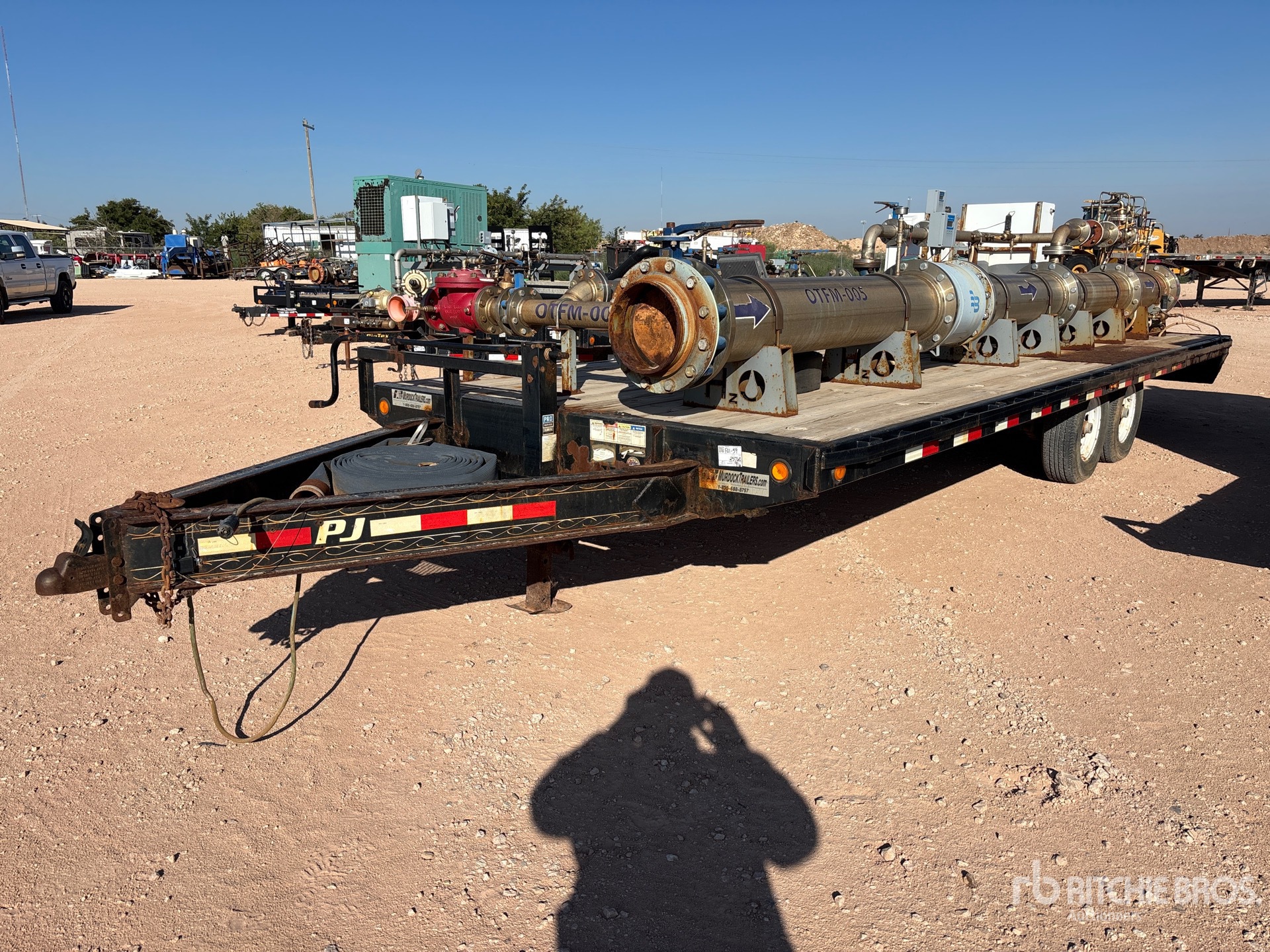 2020 PJ Trailers 24 ft T/A Gooseneck Utility Trailer