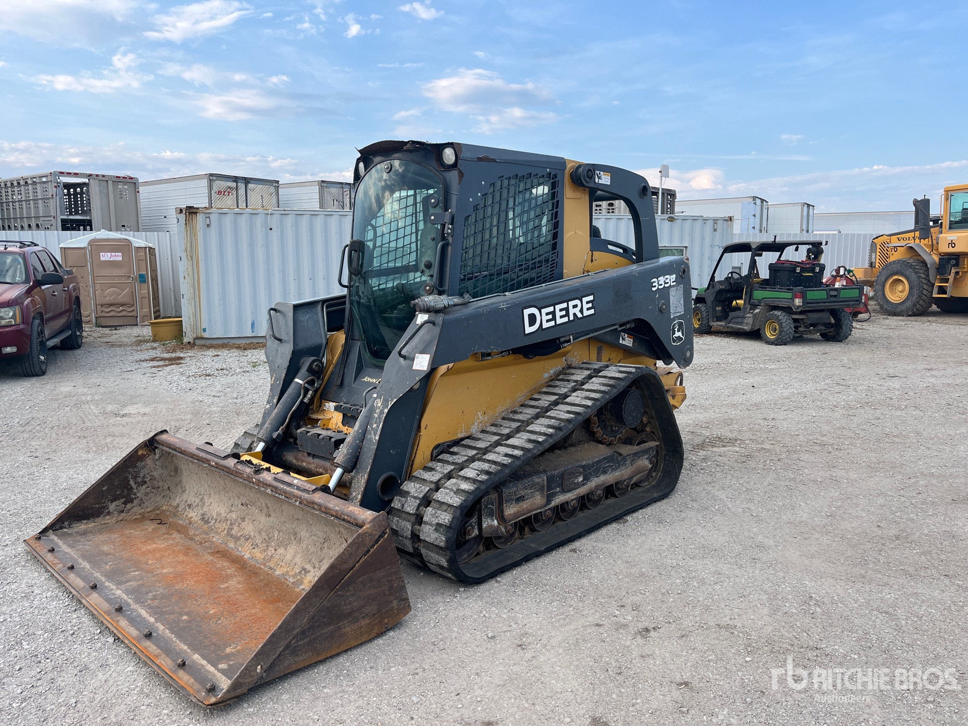 2014 John Deere 333E Two-Speed Compact Track Loader