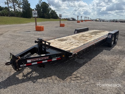 2022 Towmaster T-24D 20 ft T/A Remolque Portamaquinaria