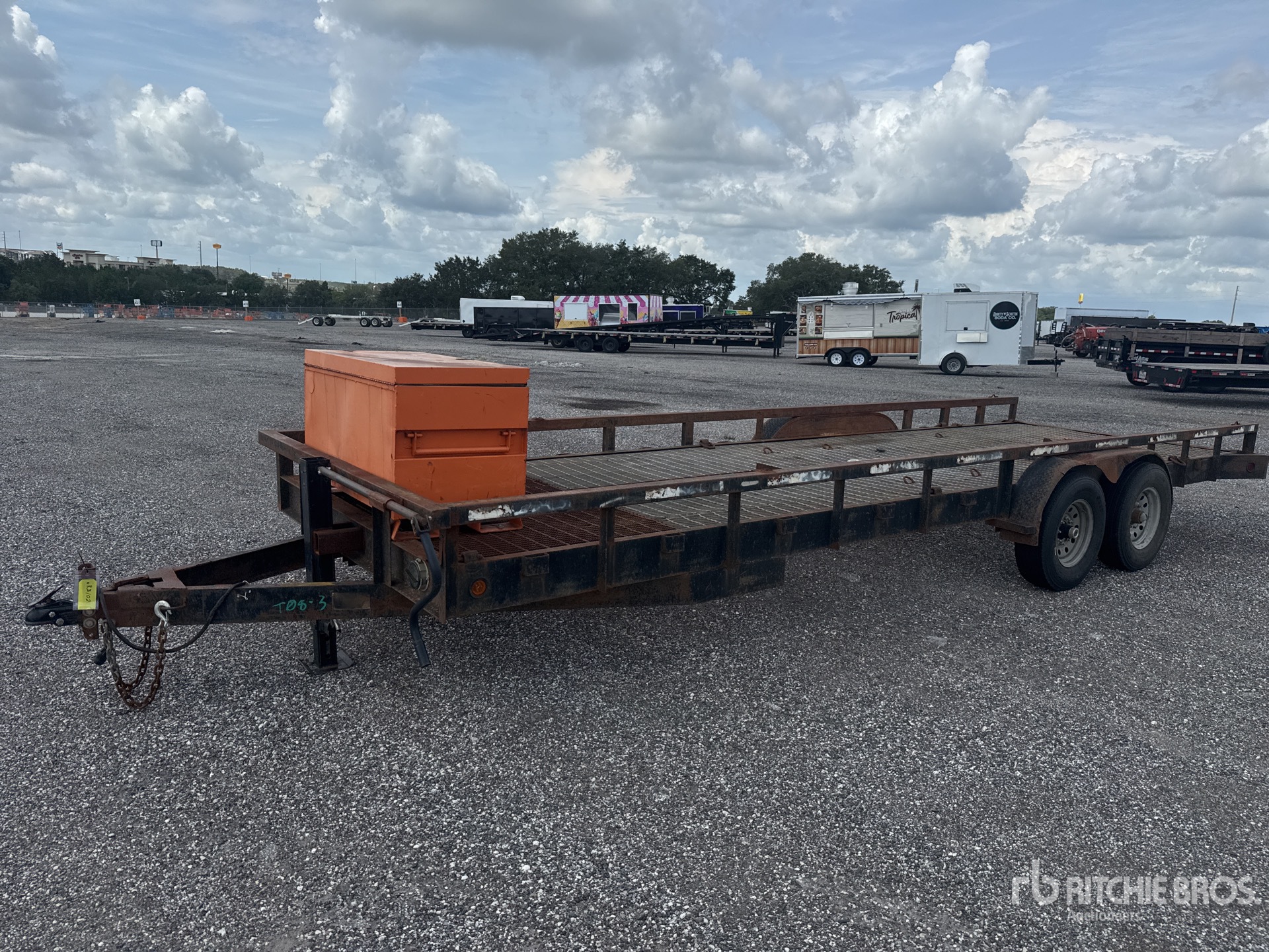 2001 D&P Welding Trailer Trailer T/A D&P Welding Cart Trailer