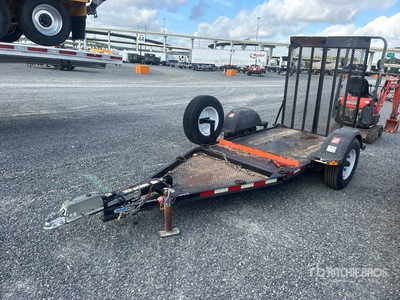 2018 MMDI 7 ft S/A Equipment Trailer