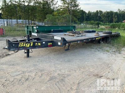 2018 Big Tex 22PH-25BK+5 30 ft T/A Apparatuur aanhangwagen