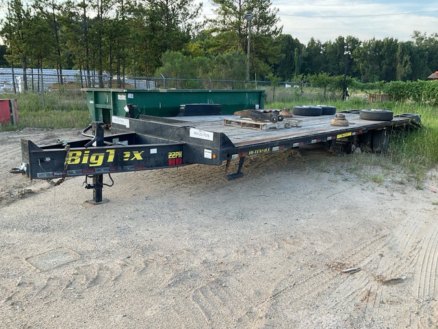 2018 Big Tex 22PH-25BK+5 30 ft T/A Equipment Trailer