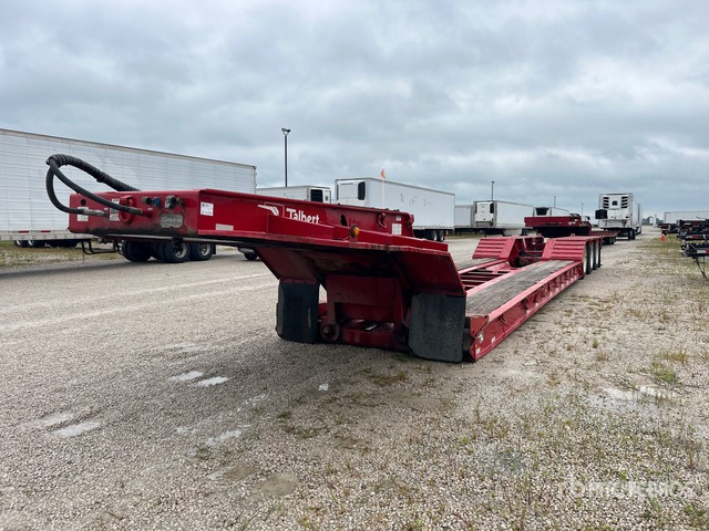 2003 Talbert T(4)DW-55SA-HRG-1 55 ton Tri/A Removable Gooseneck Lowboy Trailer