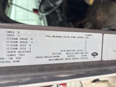 1999 Mack CH613 Wywrotka T/A