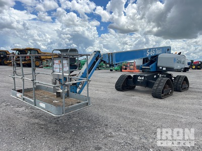 2016 Genie S-65 TRAX 4WD Diesel Telescopic Boom Lift