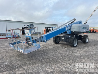 2015 Genie S-60X 4WD Diesel Telescopic Boom Lift