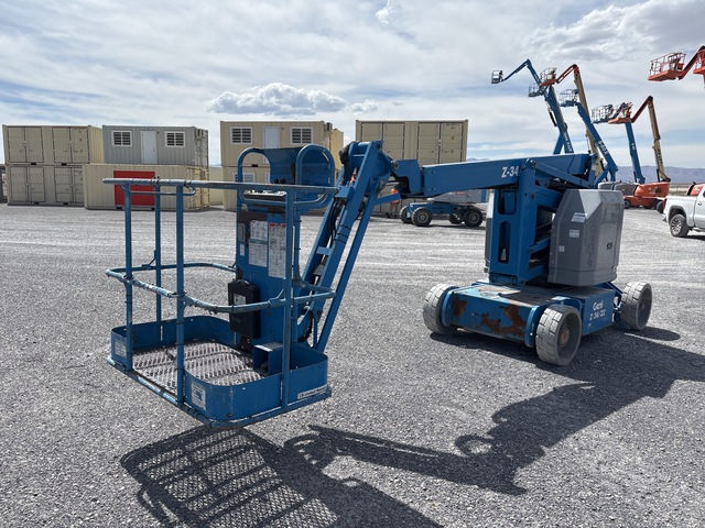 2015 Genie Z34/22N 2WD Electric Articulating Boom Lift 2015 Genie Z34/22N 2WD Electric Articulating Boom Lift