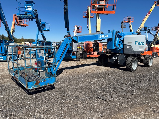2015 Genie Z-62/40 4WD Diesel Articulating Boom Lift 2015 Genie Z-62/40 4WD Diesel Articulating Boom Lift